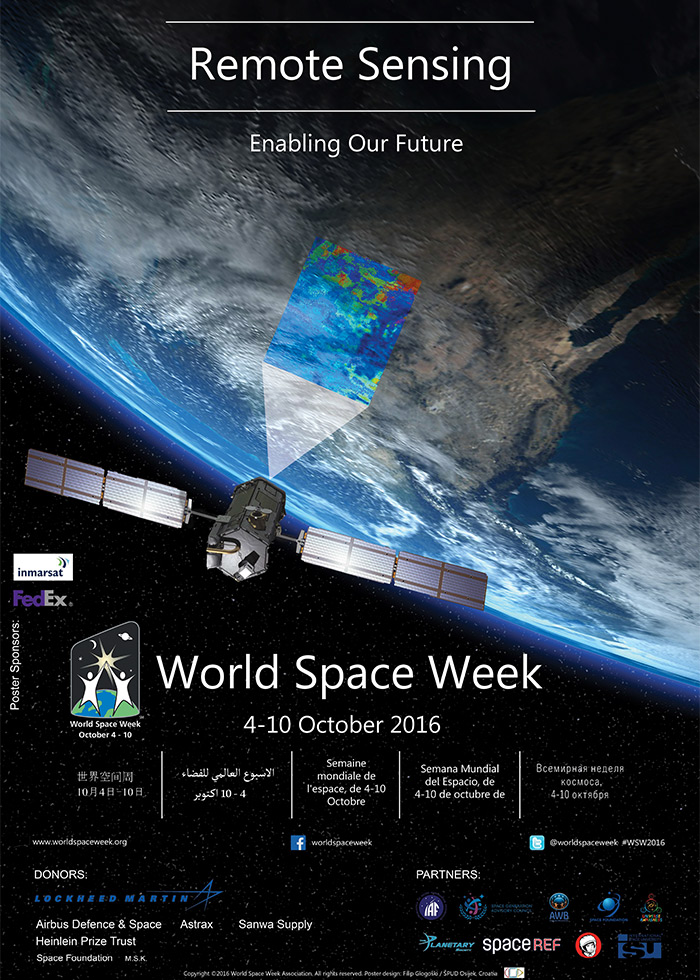 World Space Week 2016 poster