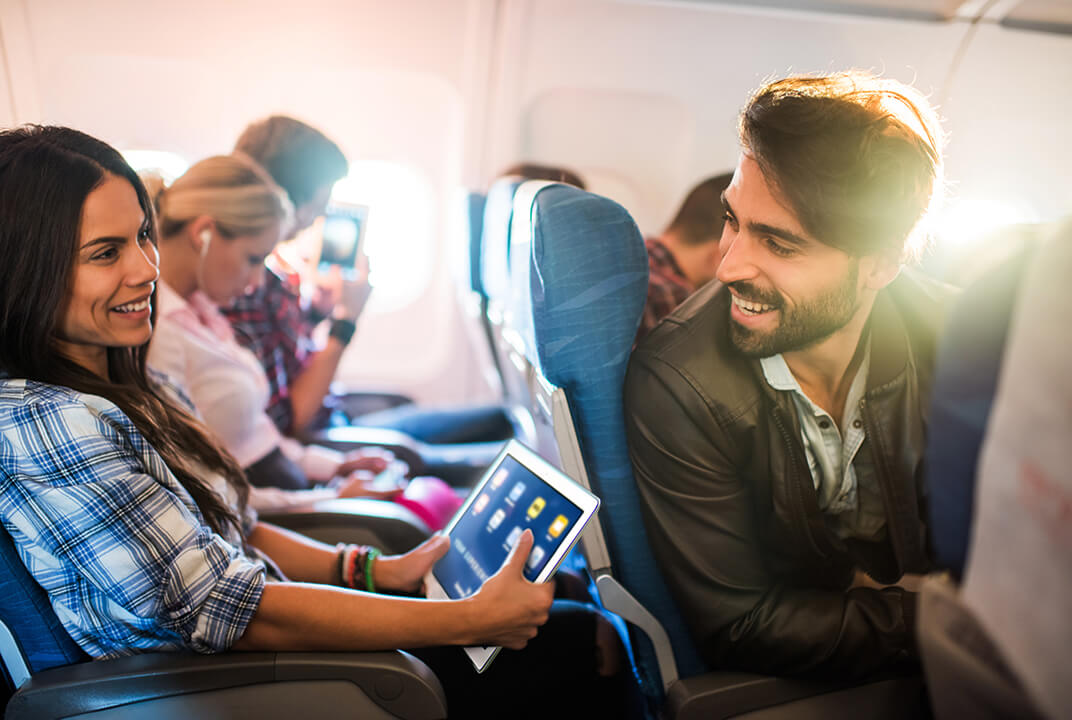 航空旅客把机上宽带当作一种必不可少的自由