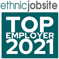 Ethnicjobsite - Top Employer 2021 logo