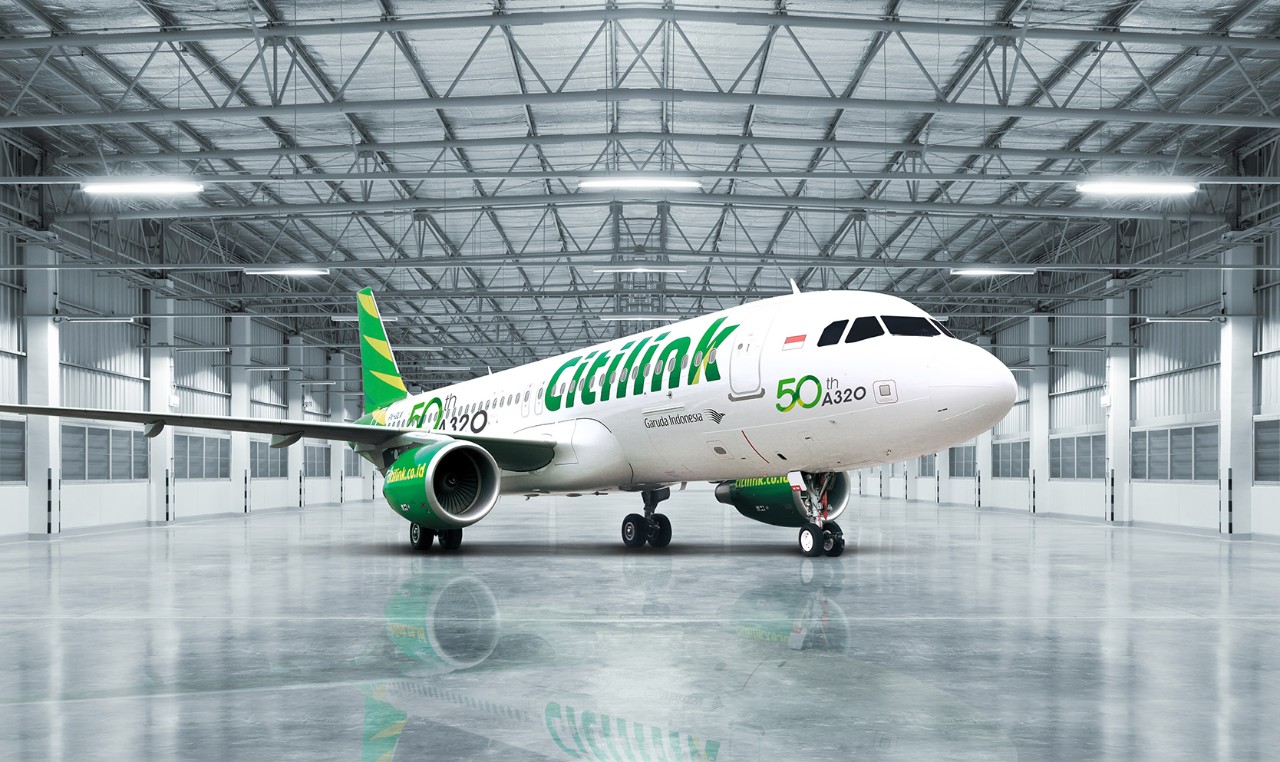 Citilink's 50th A320