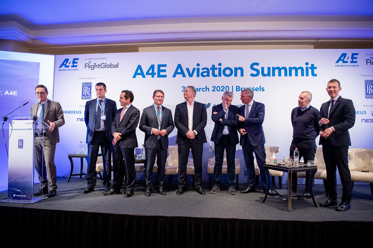 CEO debate at Airlines 4 Europe