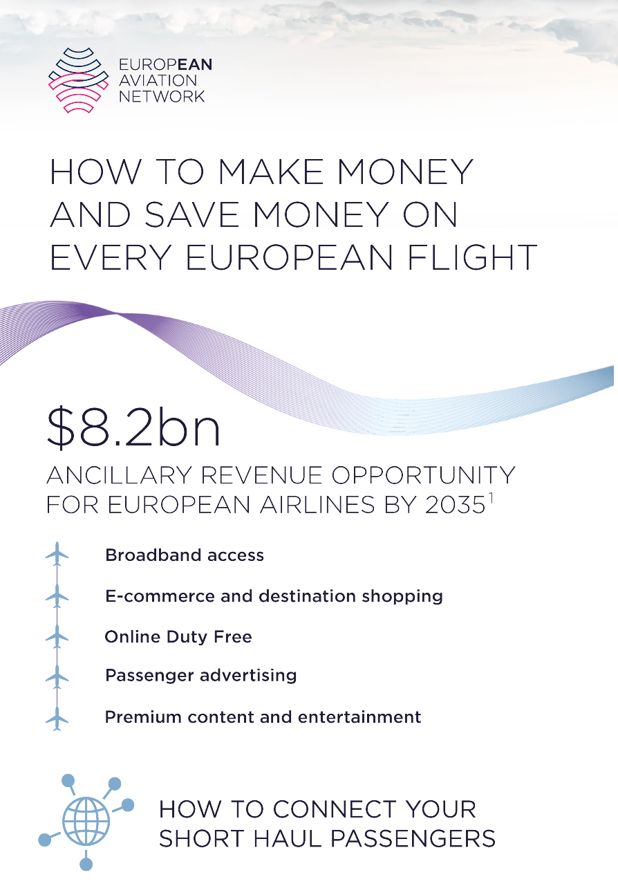 Infographic showing connectivity can deliver revenue airlines of $8.2bn by 2035