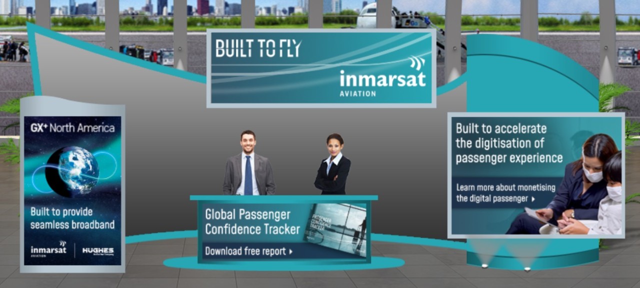 Inmarsat Aviation's Virtual FTE APEX Stand