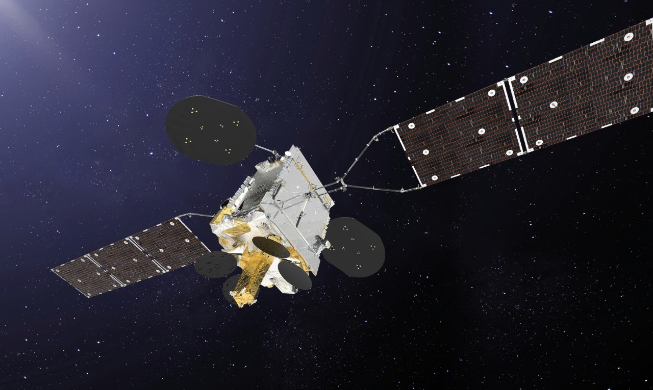 Computer Artists Impression of the GX5 spacecraft