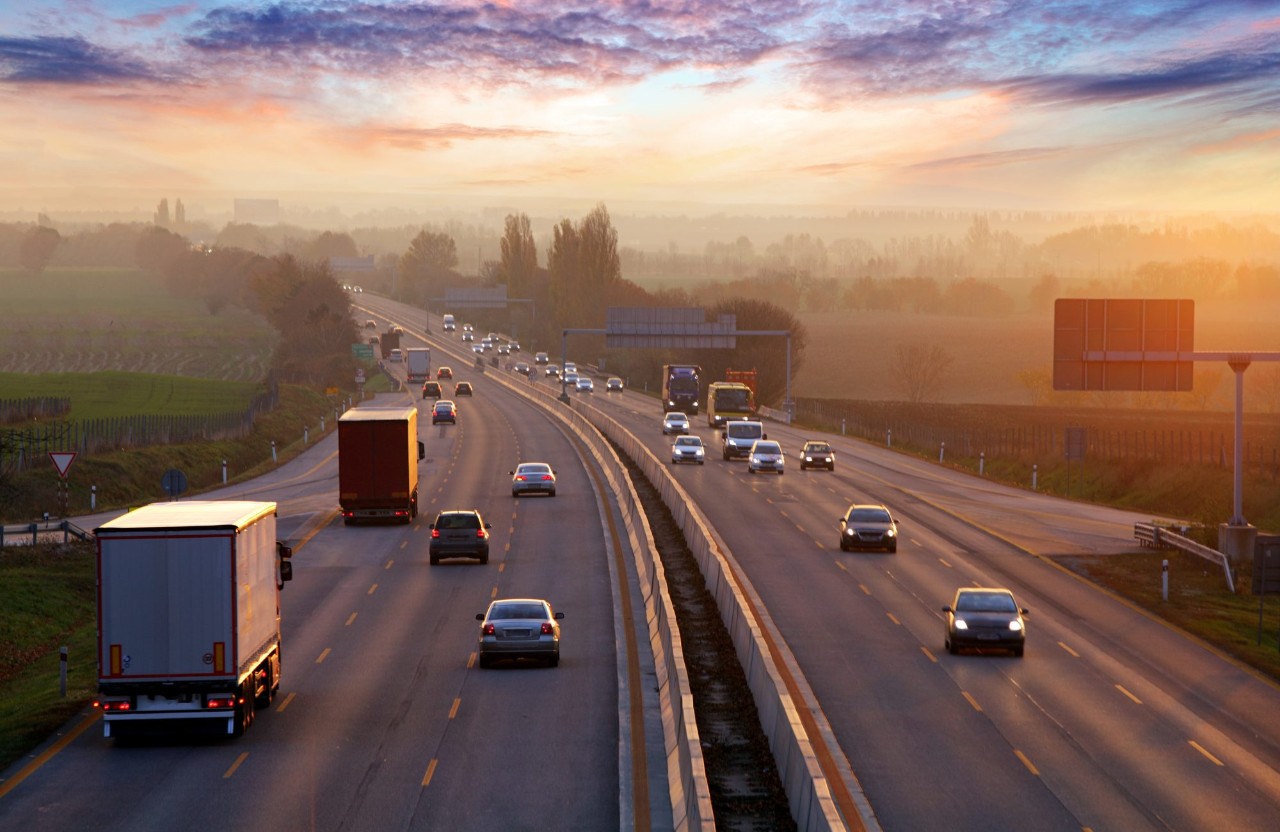 Traffic on motorway