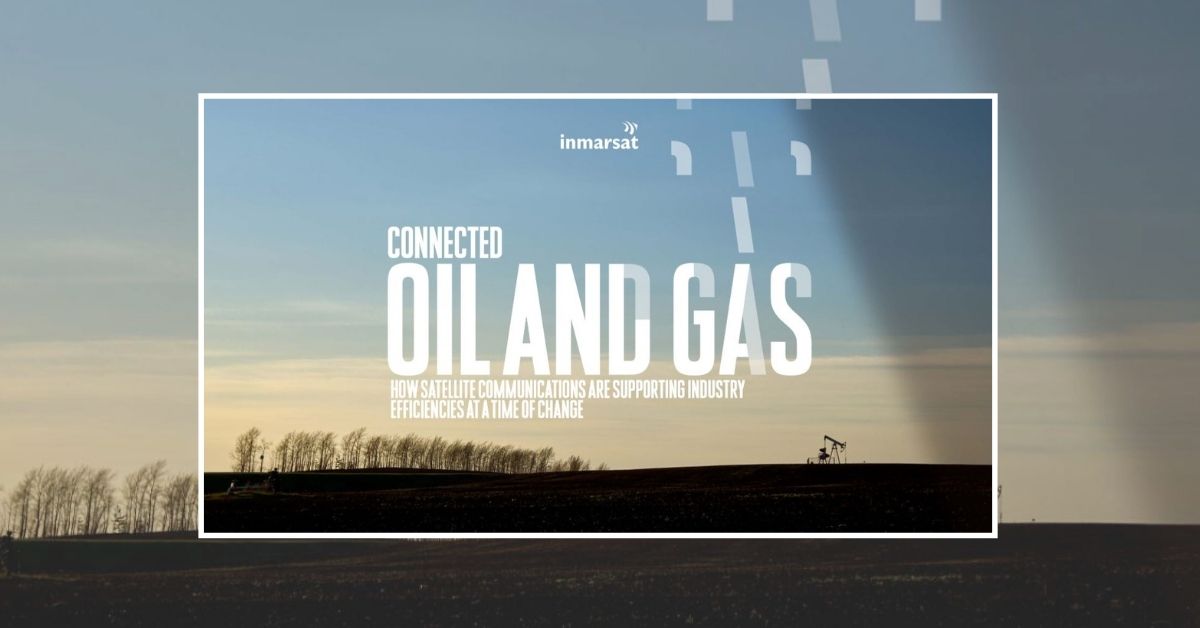 Connected Oil and Gas whitepaper front cover