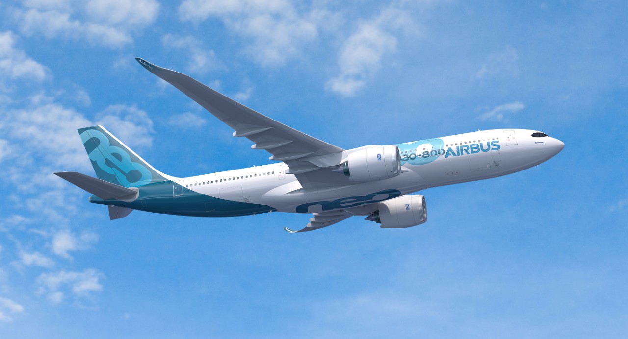 CGI of the newly announced Airbus A330-800neo