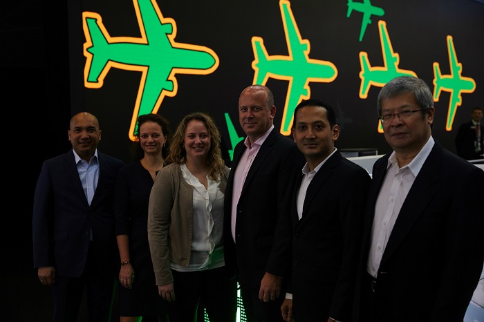 The team from Inmarsat, Mahata Aero Teknologi, Lufthansa Systems and Lufthansa Technik will provide inflight broadband to Citilink Indonesia