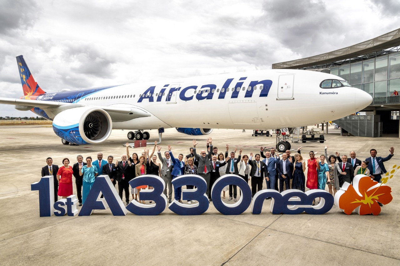Aircalin 1st A330 neo with GX