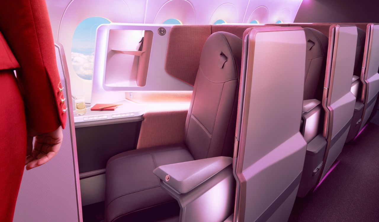 Virgin Atlantic Upper Class Interior