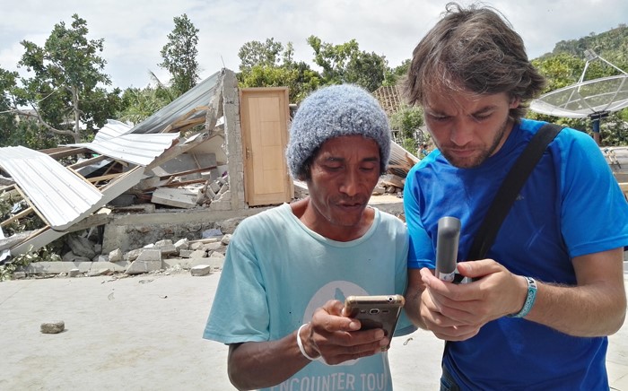 IsatPhone 2 being used to support disaster response