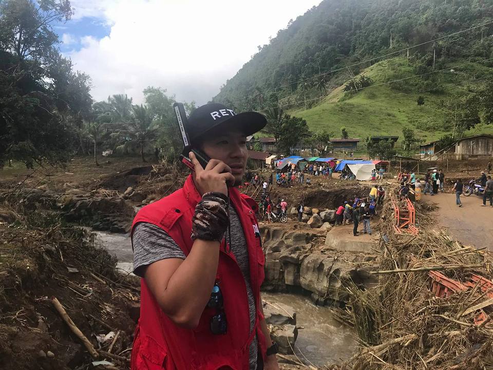 Inmarsat's IsatPhone 2 in use following cyclones Urduja and Vinta to aid in the Philippine's government response