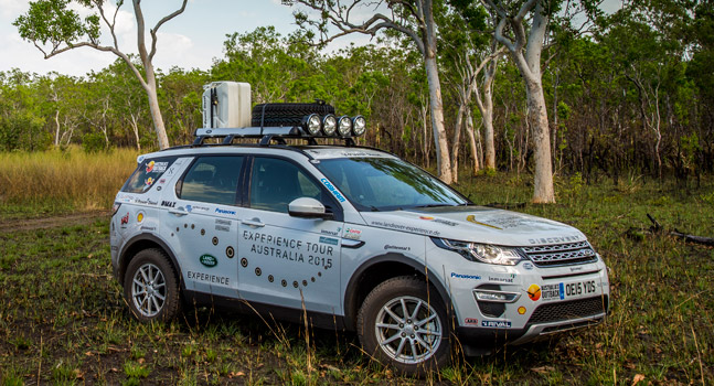 Land Rover Experience vehicle