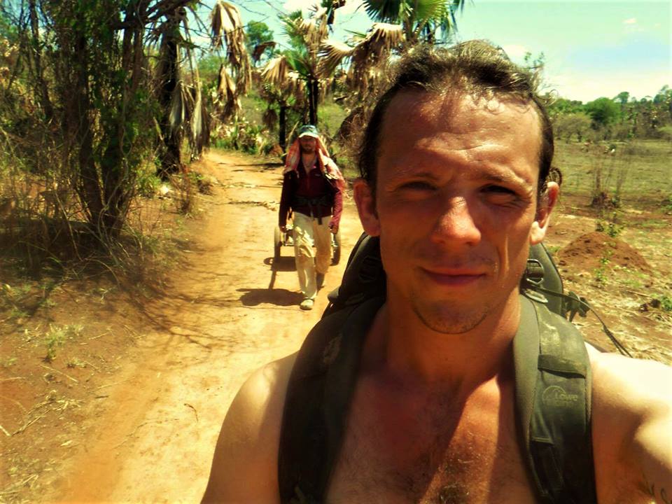 Louis Nethercott and Anthony Lambert in Madagascar