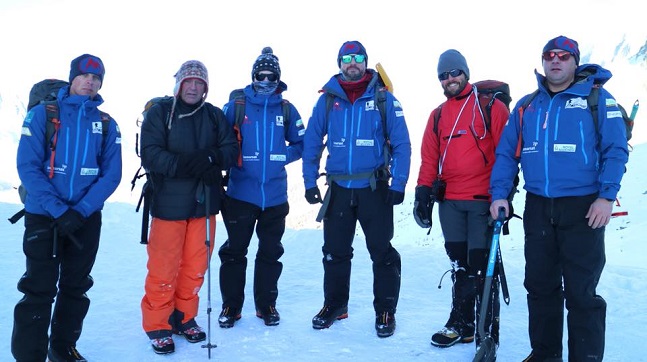 65 Degrees North Team who will be scaling Mount Aconcagua.