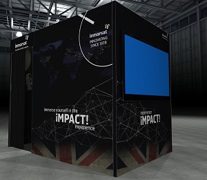 Inmarsat stand at UK Space Conference 2019