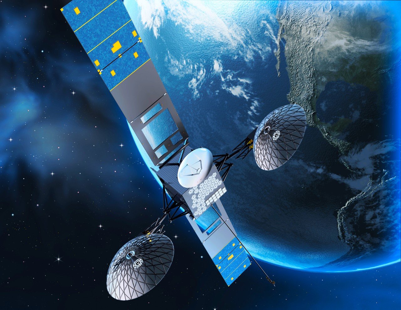 An artist rendering of a NASA Tracking and Data Relay Satellite (TDRS) in orbit. TDRS provides a vital communications link between ground facilities and the International Space Station, the Hubble Space Telescope and a host of Earth science satellites. The agency would decommission TDRS to enable commercial providers to support future near-Earth communication mission requirements. Credits: NASA
