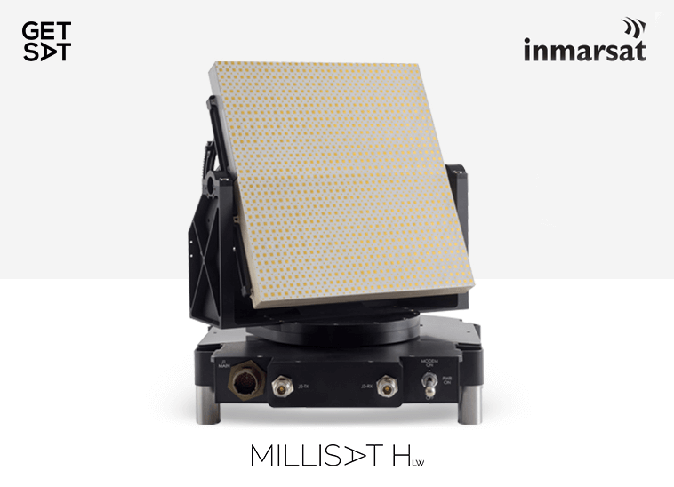 The Milli SAT H LW GX terminal developed by GET SAT and Inmarsat