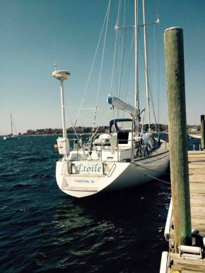 Lisa Gabrielson's 52 Stellar Sloop called Etoile in Bermuda