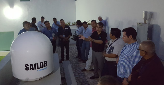 Fleet Xpress demonstration in Latin America