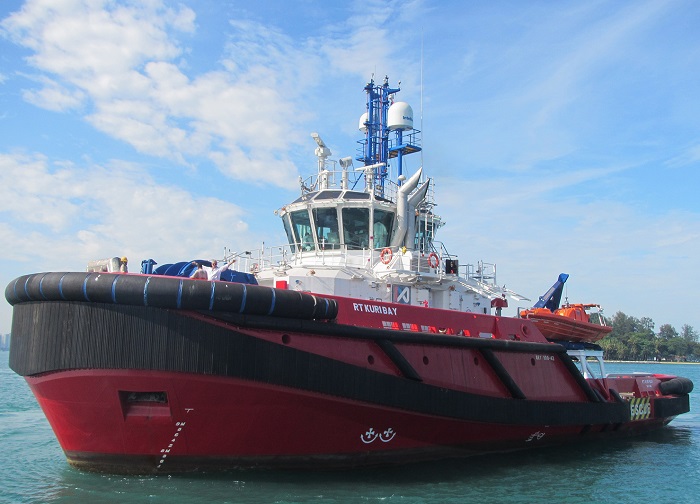 RT Kuri Bay – one of the vessels used by KOTUG to serve the Shell Prelude facility.			